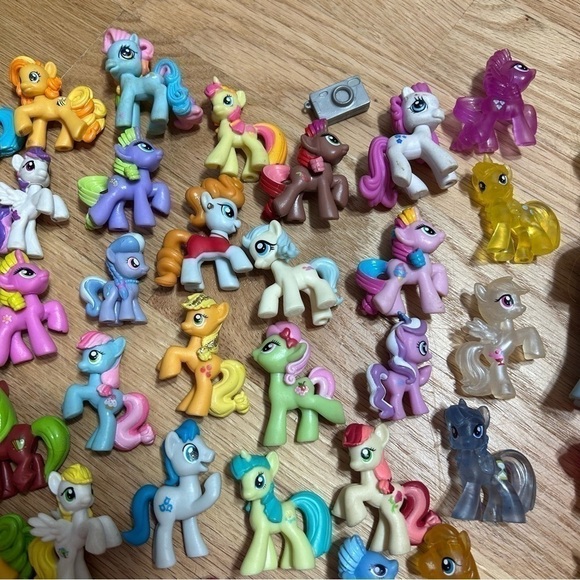My Little Pony Miniature Lot Mashems Pinkie Pie Flutter Shy Starlight Glimmer - Picture 5 of 8